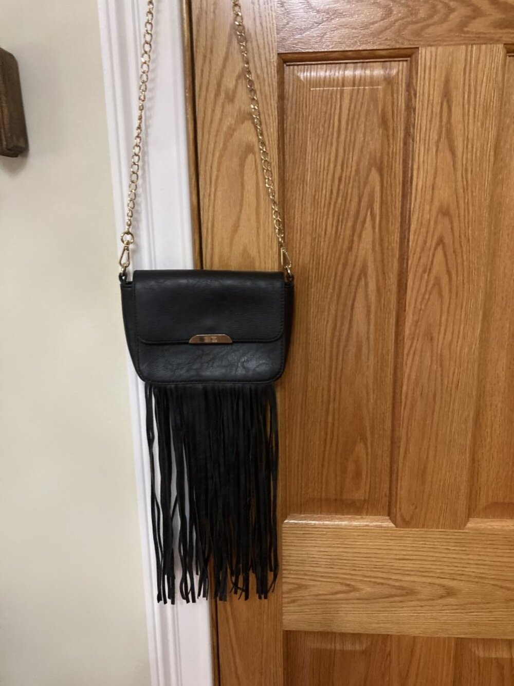 DV by Target - Black Vegan Fringe Bag – Great Condition